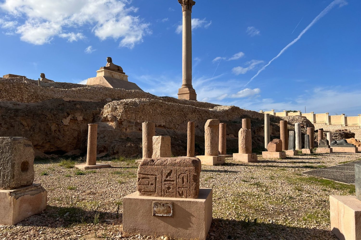 Tour a Alejandría y El Cairo | Pilar de Pompeyo en Alejandría